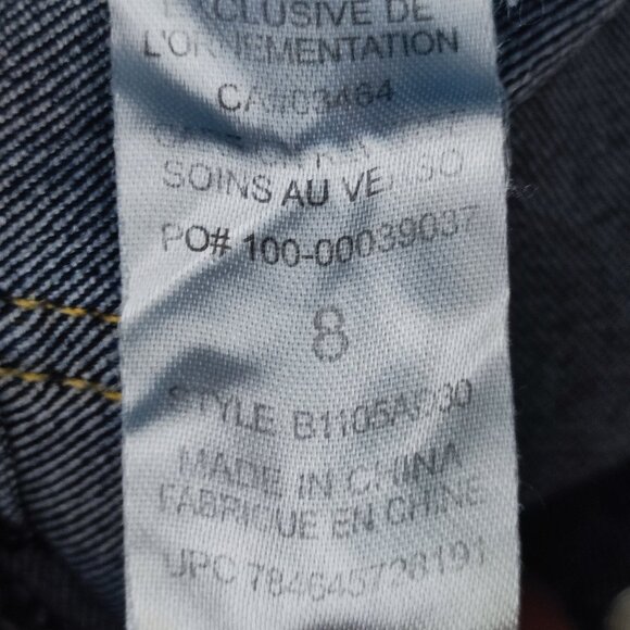 Democracy jeggings women's size 8 ink blue Jean "Ab"Solution stretchy - Picture 6 of 12